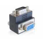 DeLOCK 65290 tussenstuk voor kabels VGA Zwart