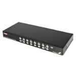 StarTech.com 16 Port 1U Rackmount USB PS/2 KVM Switch with OSD