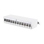 Digitus Desktop Modular Patch Panel, shielded, 12-port