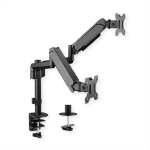 VALUE 17.99.1182 monitor mount / stand 2.06 m (81") Wall Black