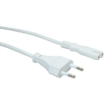 VALUE 19.99.2090 power cable White 1 m CEE7/16 C7 coupler