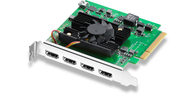 Blackmagic Design DeckLink Quad HDMI Recorder Capture Card