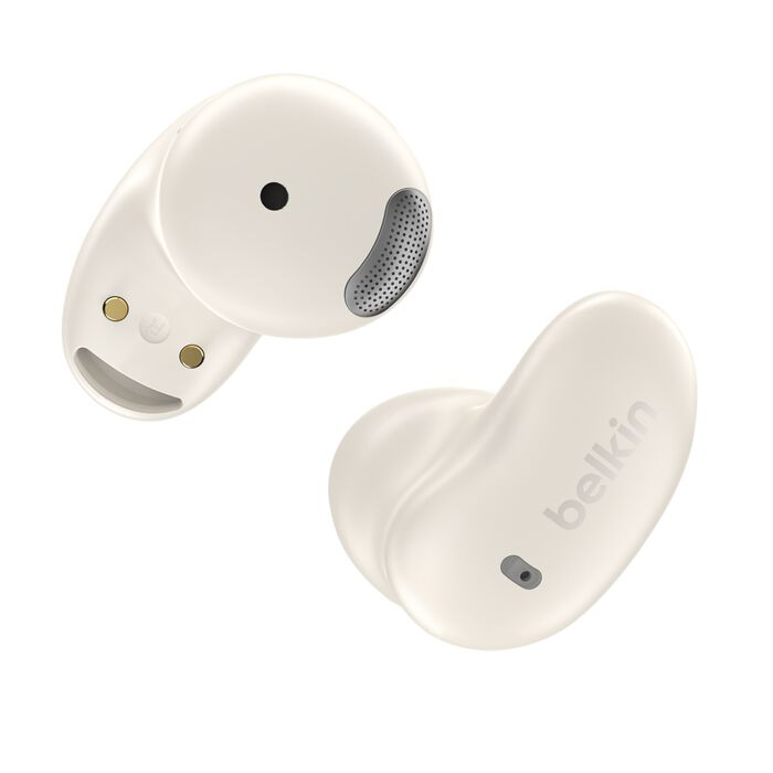 Belkin White Soundform Anywhere Headset Wired & Wireless In-Ear Calls/Mu