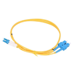 Extralink Patchcord LC/UPC-SC/UPC Single Mode, Duplex, G652D, 3mm, 0,5m