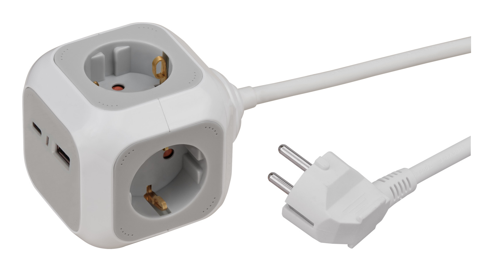 EU Product - Steckdosenw�rfel 4fach+USB PD20W A+C 1,4m thumbnail