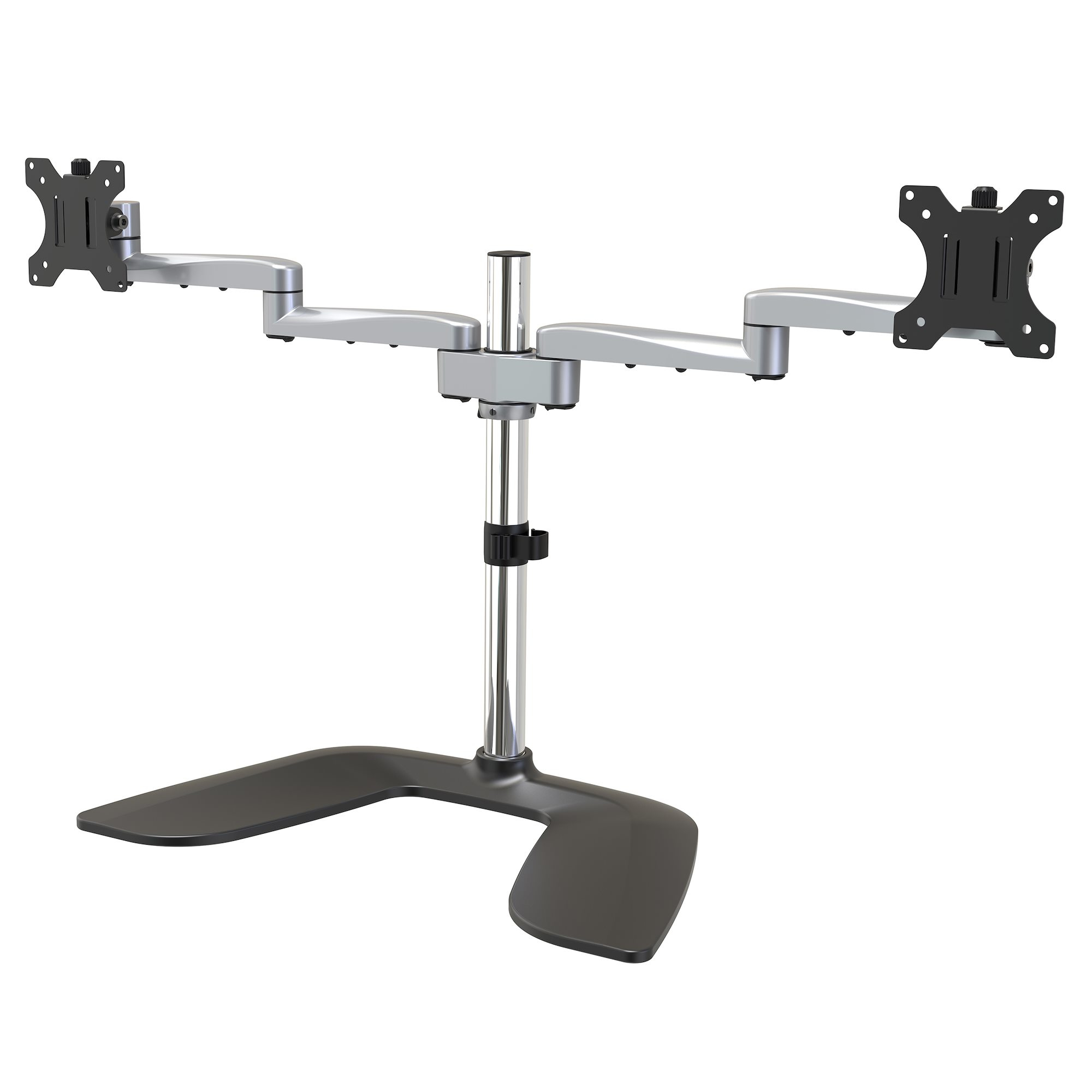 Image of StarTech.com Dual Monitor Stand - Ergonomic Desktop Monitor Stand...