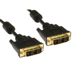 Cables Direct 77DVSING-2M DVI cable 1.8 m DVI-D Black