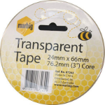 MARBIG OFFICE TAPE 24MMX66M 76.2MM CORE