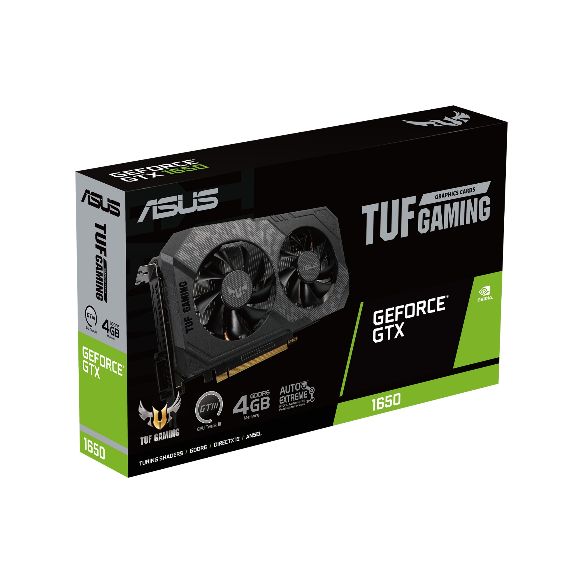 ASUS TUF Gaming TUF-GTX1650-4GD6-P-V2-GAMING NVIDIA GeForce GTX