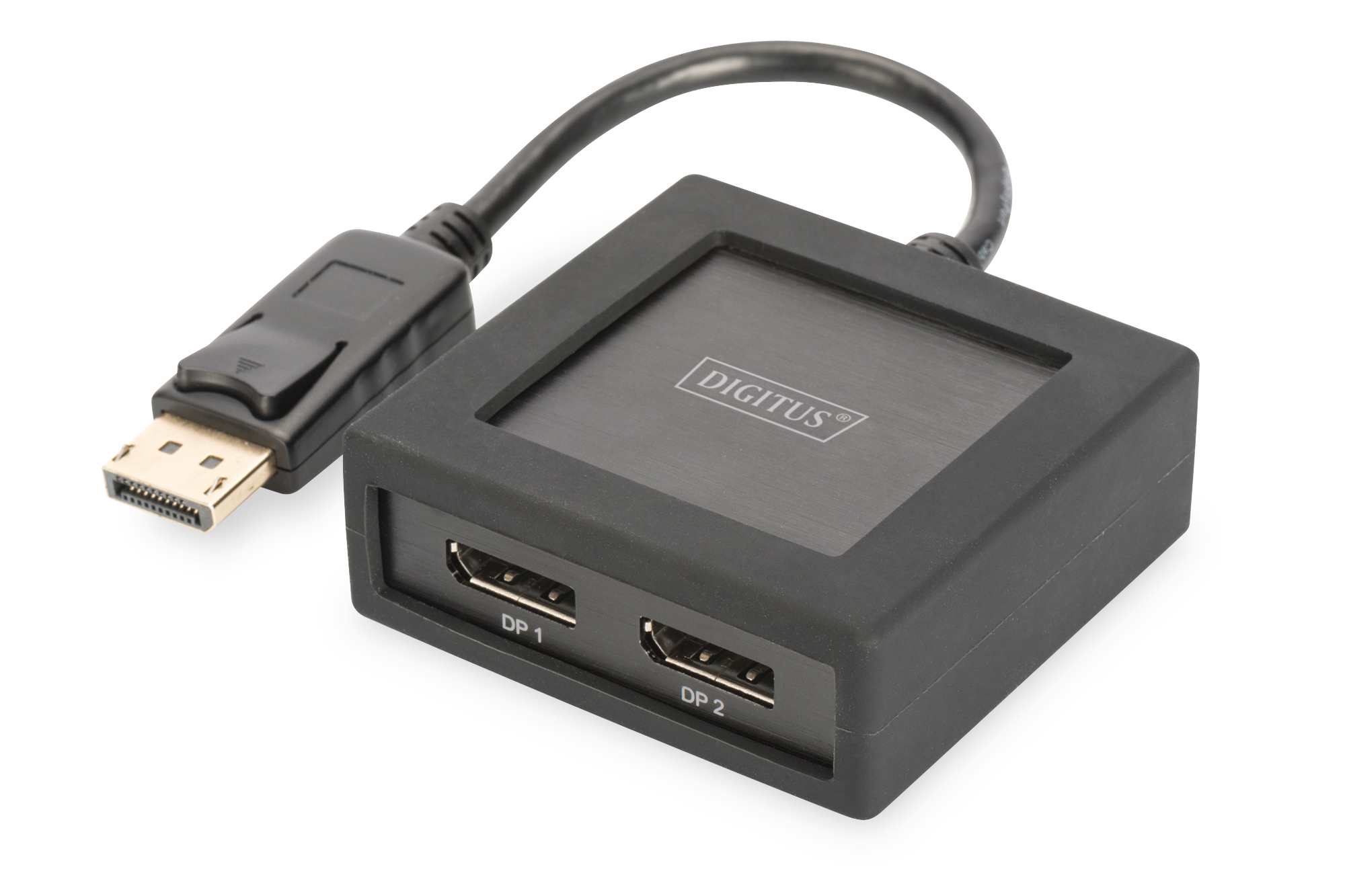 Image of Digitus 4K DisplayPort Splitter, 1x2