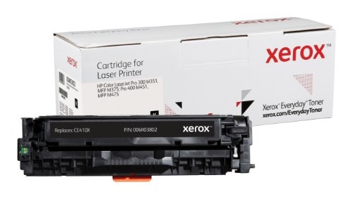 Xerox 006R03802 Toner cartridge black, 4K pages (replaces HP 305X/CE410X) for HP LaserJet M 375