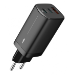 iBox ILUC65B mobile device charger Universal Black AC Fast charging Indoor