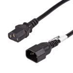 Akyga AK-PC-07A power cable Black 3 m C13 coupler C14 coupler