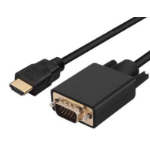 Axiom HDMIMVGAM06-AX cable gender changer HDMI VGA Black