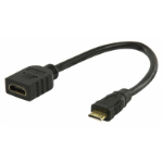 Mercodan 565067 HDMI cable 0.2 m HDMI Type C (Mini) HDMI Type A (Standard) Black