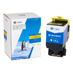 G&G Image 17058/NT-PFL71B1XY Toner-kit yellow, 1x3.5K pages Pack=1 (replaces Lexmark 71B2HY0) for Lexmark CS 417/517