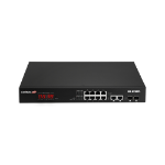 Edimax GS-5210PL network switch Managed Gigabit Ethernet (10/100/1000) Black