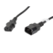 Lanberg CA-C13E-11CC-0050-BK power cable Black 5 m C13 coupler C14 coupler