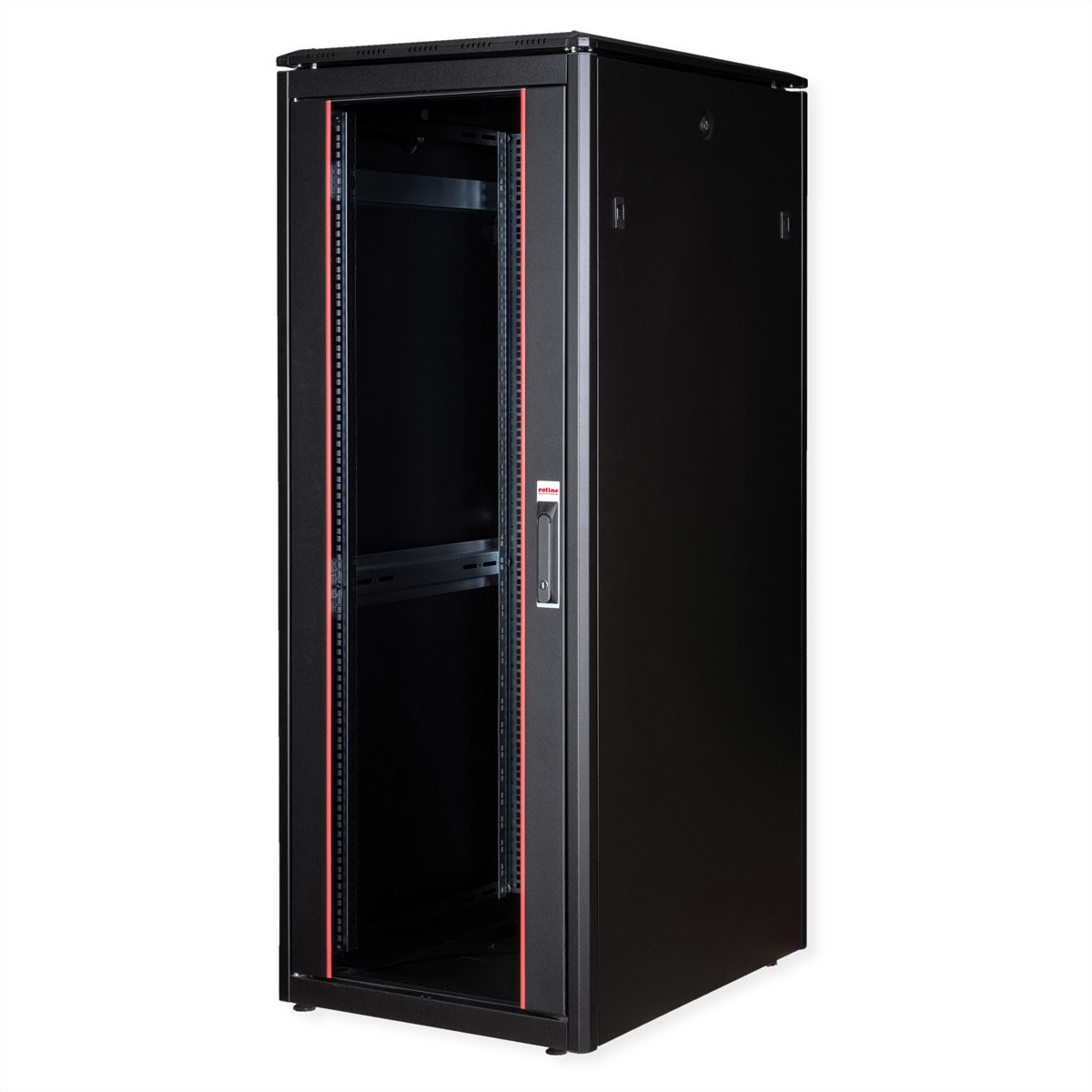 ROLINE 19-inch network cabinet Pro 32 U. 600x800 WxD Glass door black