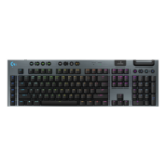 Logitech G G915 X LIGHTSPEED keyboard Gaming USB + RF Wireless + Bluetooth QWERTY English Black