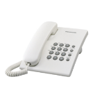 Panasonic KX-TS500 Analoge telefoon Wit