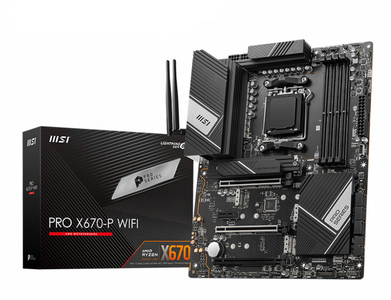 Image of MSI PRO X670-P WIFI AMD X670 Socket AM5 ATX