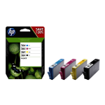 HP N9J73AE/364 Ink cartridge multi pack Bk,C,M,Y, 4x300 pages ISO/IEC 24711 Pack=4 for HP PhotoSmart B 110/C 309/D 5460/Plus/Premium