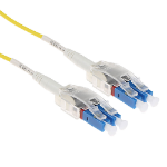 ACT 0,5 meter Multimode 50/125 OM3 Polarity Twist patchkabel met LC connectoren