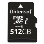 Intenso microSD 512GB UHS-I Perf CL10| Performance Klasse 10