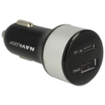 Navilock 62782 oplader voor mobiele apparatuur Zwart Auto