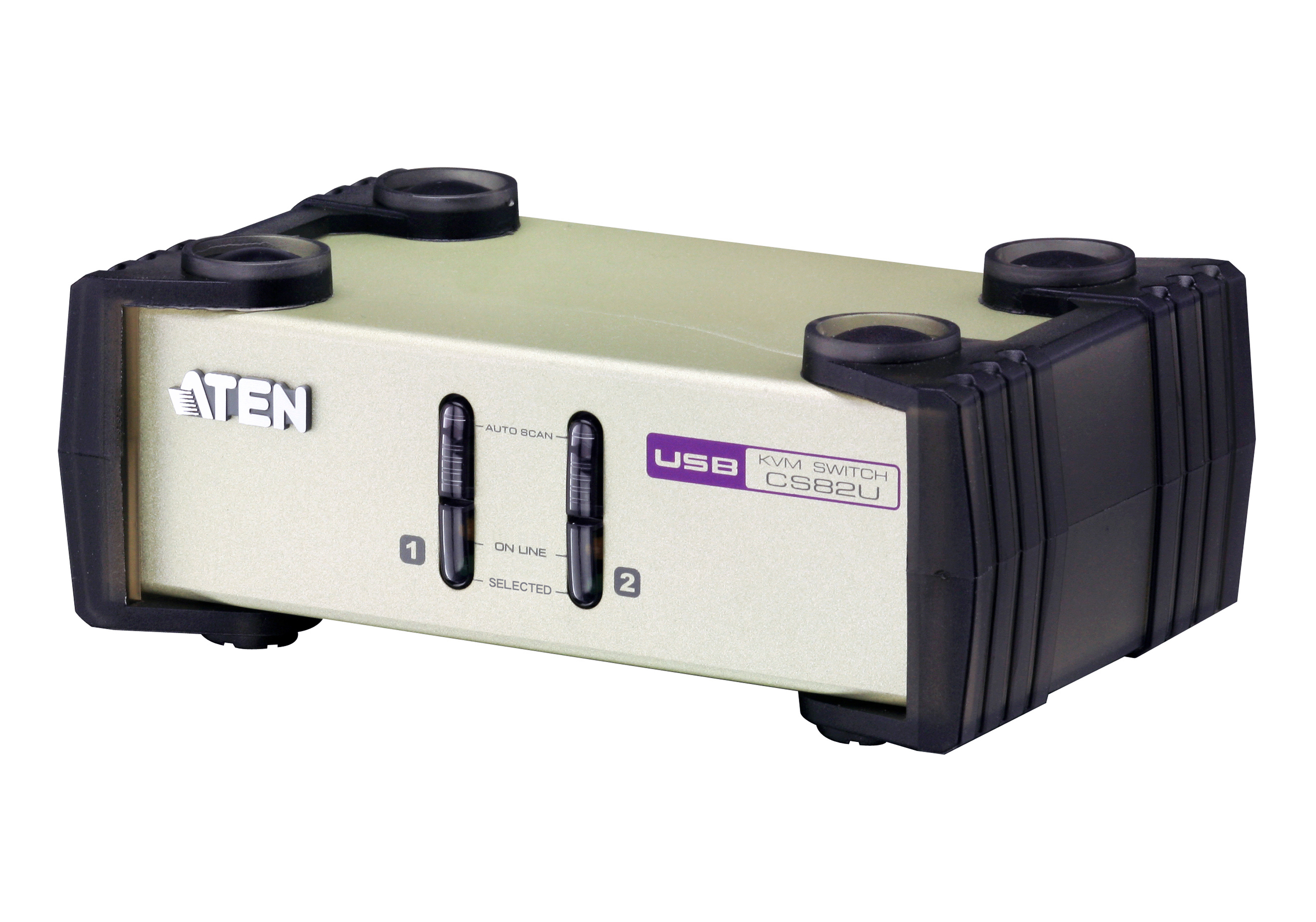 Image of ATEN CS82U KVM switch Black, Light grey