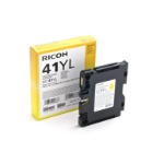 Ricoh 405768/GC-41YL Gel cartridge yellow, 600 pages ISO/IEC 24711 41ml for Ricoh Aficio SG 2100/3100