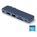 Satechi ST-HUSNB interface hub USB Type-C 5000 Mbit/s Indigo