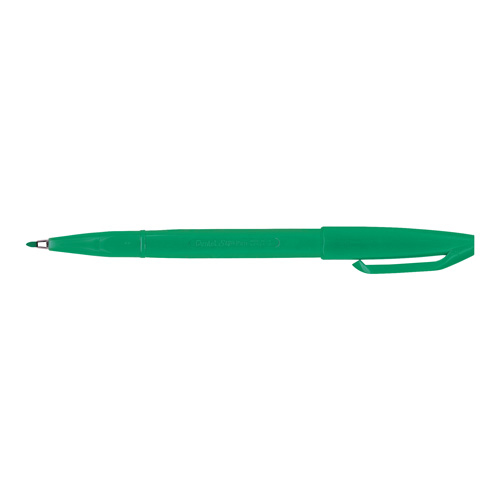 Image of Pentel Sign Pen fineliner Fine Green 1 pc(s)