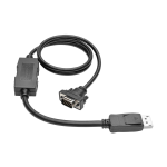 Tripp Lite P581-003-VGA-V2 video cable adapter 35.8" (0.91 m) DisplayPort Black
