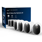 Arlo Pro 6 2K+ beveiligingscamera, 4 camera's