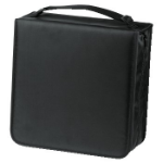 Hama CD Wallet Nylon 304, Black + CD Cleaning Cloth 200 discs -