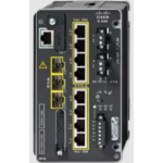 Cisco IE-3500-8P3S-E network switch Managed L2 Gigabit Ethernet (10/100/1000) Power over Ethernet (PoE) Black