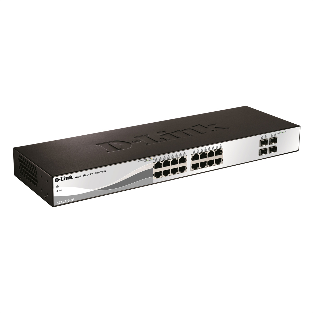 Image of D-Link Switch DGS-1210-20 20 Port - Switch - Fiber Optic