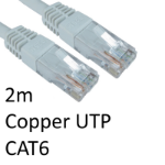 TARGET RJ45 (M) to RJ45 (M) CAT6 2m White OEM Moulded Boot Copper UTP Network Cable