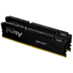 Kingston Technology FURY Beast 64GB 6400MT/s DDR5 CL32 DIMM (Kit of 2) Black XMP