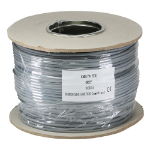 Cablenet RG179 75Ohm Stranded LSOH CPR Eca Coax Cable Grey 100m Reel