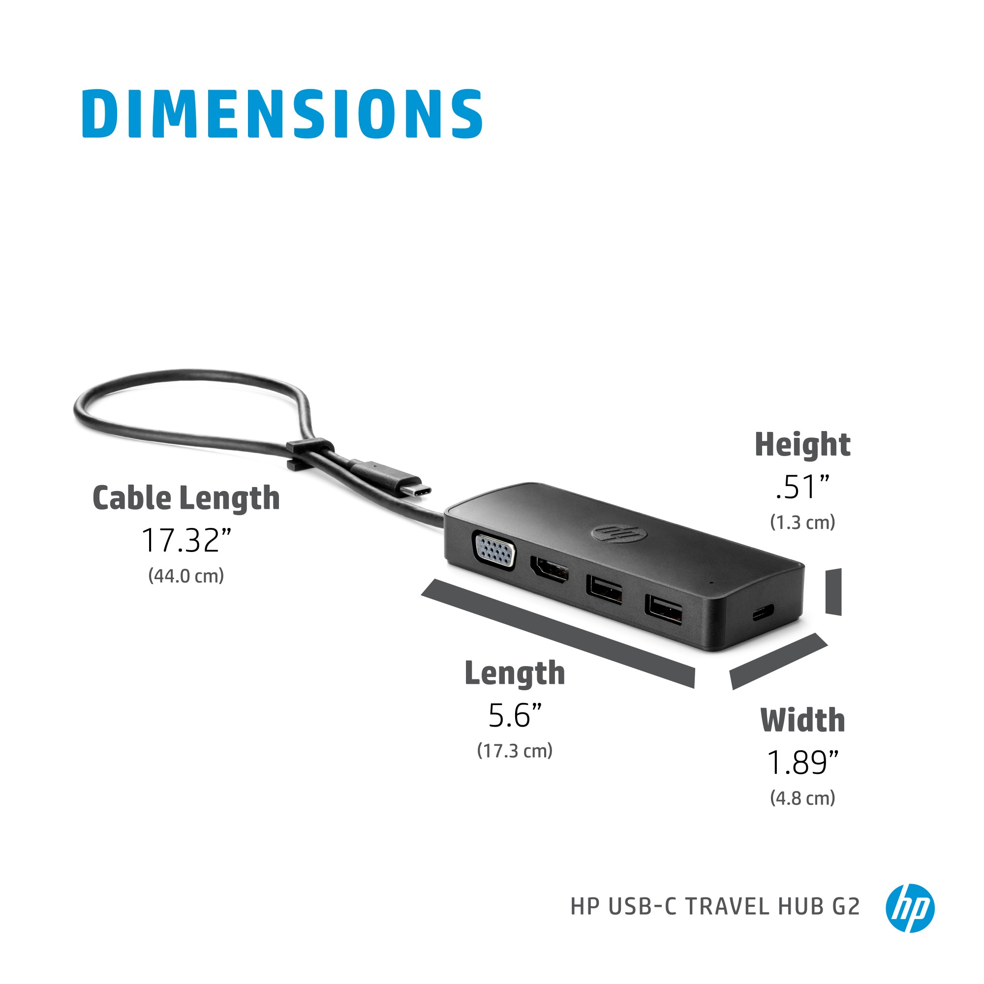 Hp Usb C Travel Hub G2 Usb 3 2 Gen 1 3 1 Gen 1 Type C