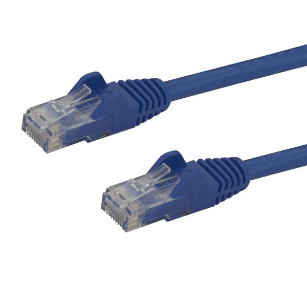 Image of StarTech.com 1.5m CAT6 Ethernet Cable - Blue CAT 6 Gigabit...