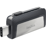 SanDisk Ultra Dual Drive USB Type-C lecteur USB flash 32 Go USB Type-A / USB Type-C 3.2 Gen 1 (3.1 Gen 1) Noir, Argent