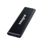 Integral 500GB PORTABLE EXTERNAL SSD USB-C 3.2 GEN.2 SLIMXPRESS BLACK R-1050MBs W-1000MBs USB-C to C CABLE USB-C TO A ADAPTER
