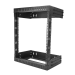 StarTech.com 12U 19" Wall Mount Network Rack - Adjustable Depth 12-20" 2 Post Open Frame Server Room Rack for AV/Data/ IT Communication/Computer Equipment/Switch w/Cage Nuts & Screws