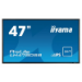 iiyama ProLite LH4780SB Digital signage flat panel 119.4 cm (47") LED 700 cd/m² Full HD Black Touchscreen 24/7