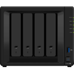 Synology DiskStation DS918+ NAS/storage server Ethernet LAN Desktop Black