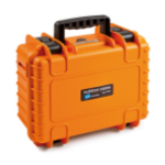 B+W 3000/O camera case Hard case Orange